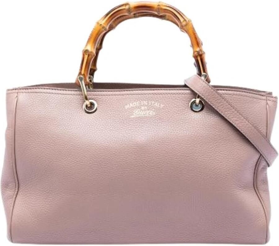 Gucci Vintage Pre-owned Medium Bamboo Shopper