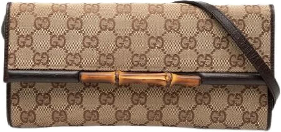 Gucci Vintage Pre-owned The Bamboo Bar Crossbody