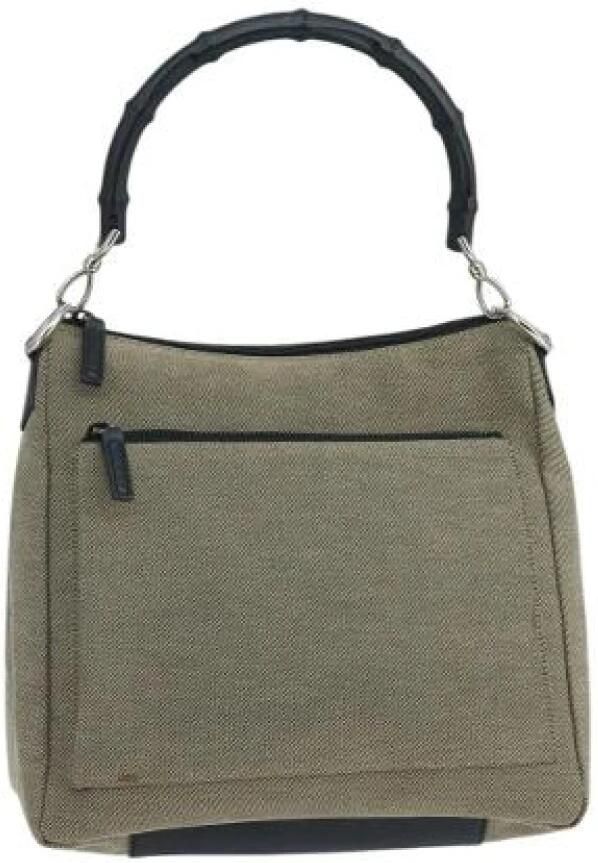 Gucci Vintage Pre-owned Vintage Bamboo Handle Tote