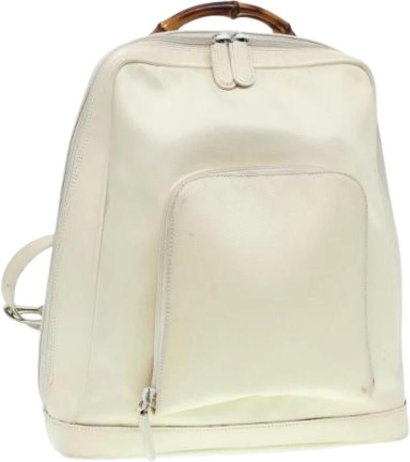 Gucci Vintage Pre-owned Vintage Bamboo Rugzak