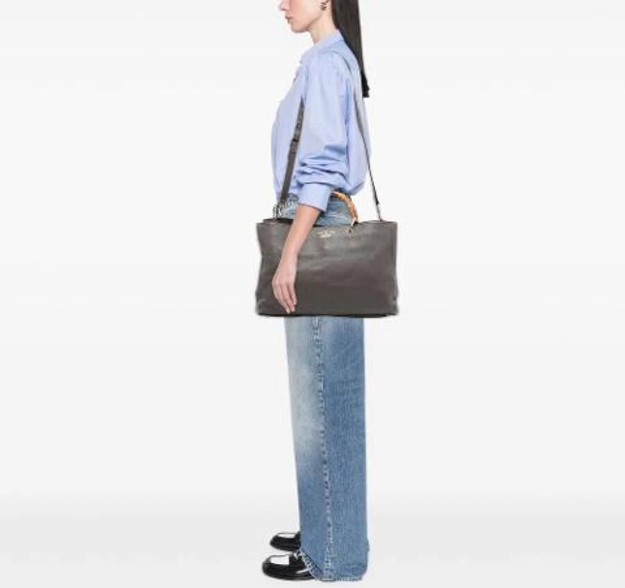 Gucci Vintage Pre-owned Vintage Bamboo Satchel - Foto 2