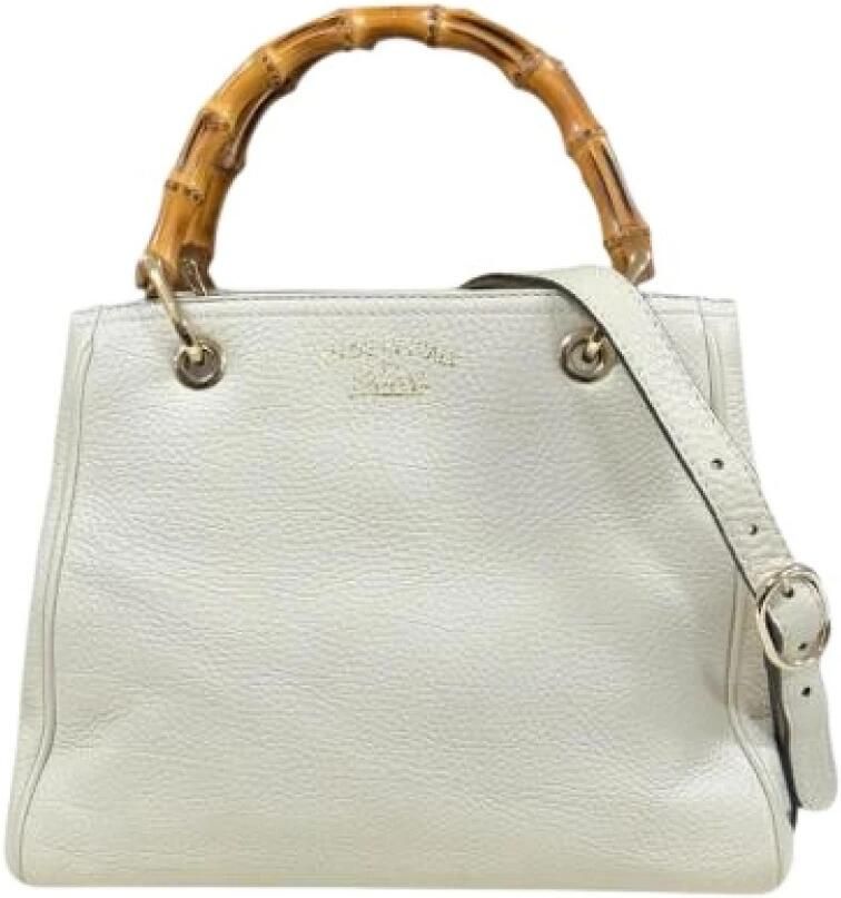Gucci Vintage Pre-owned Vintage Bamboo Schoudertas