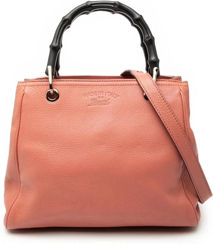 Gucci Vintage Pre-owned Vintage Bamboo Top Handle Satchel Tas