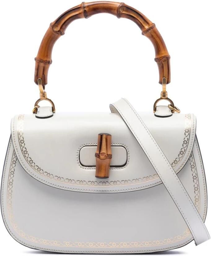 Gucci Vintage Pre-owned Vintage Bamboo Top Handle Tas