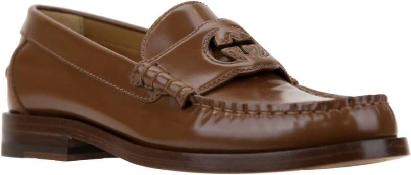 Gucci Heren Slip-On Leren Loafers