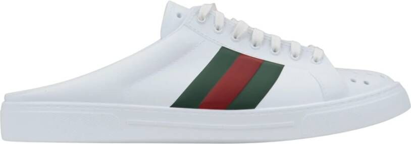 Gucci Heren Slip-On Sandalen met Bicolor Banden