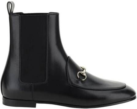 Gucci Jordaan Enkellaarzen met elastische banden