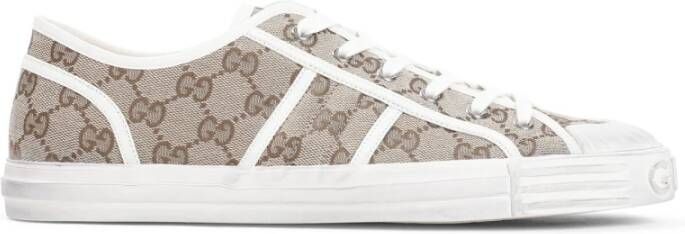 Gucci Beige Ebony Julio Sneakers Beige Heren