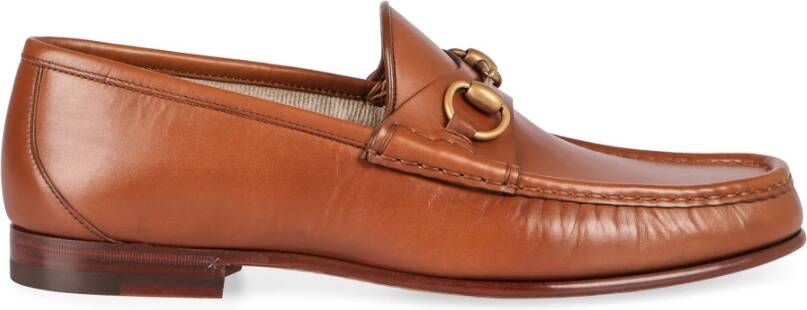 Gucci Klassieke Horsebit Leren Loafers