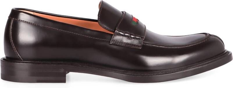 Gucci Klassieke leren loafers