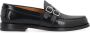 Gucci Klassieke GG Leren Loafer met Gesp Black Heren - Thumbnail 1