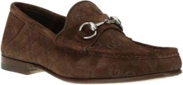 Gucci Klassieke Suede Horsebit Loafers