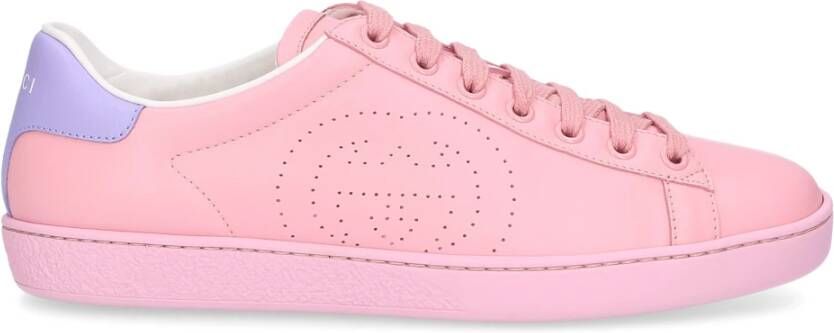 Gucci Lage sneaker ACE Kalfsleer Pink Dames