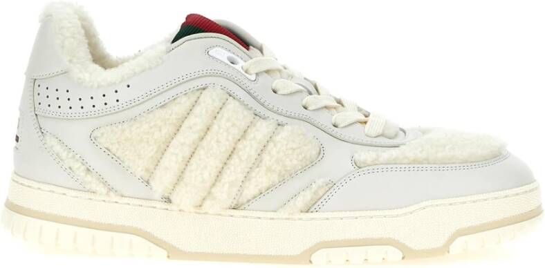 Gucci Leren en Merinowol Sneakers