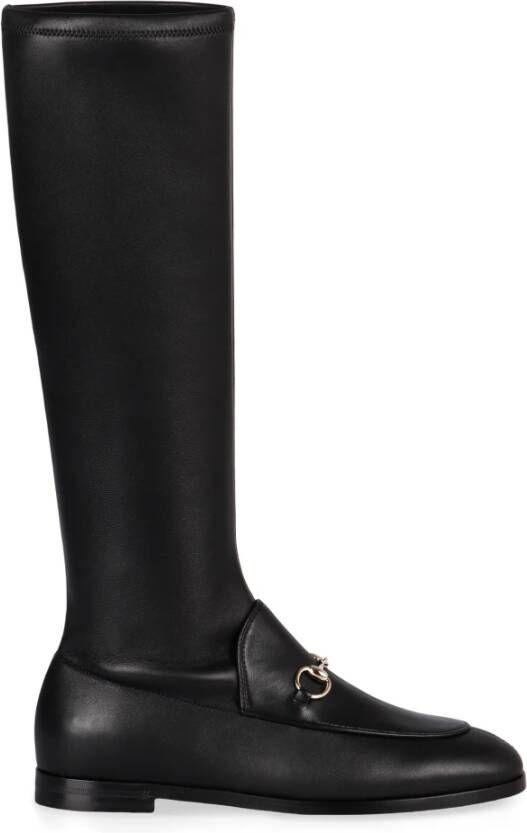 Gucci Leren Horsebit Laarzen