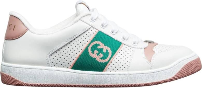 Gucci Leren Interlocking G Sneakers Vrouwen