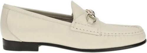 Gucci Leren Loafers met Morsetto Detail