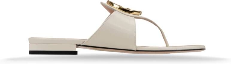Gucci Leren Slip-On Teenslippers
