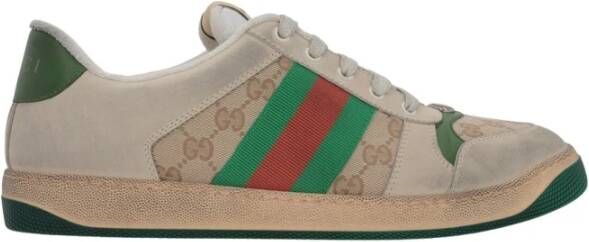 Gucci Leren Sneaker GG Stijl