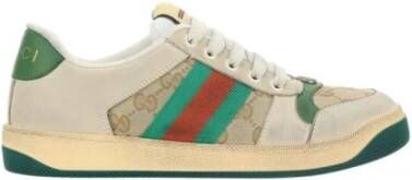 Gucci Iconische leren sneakers met GG-monogram