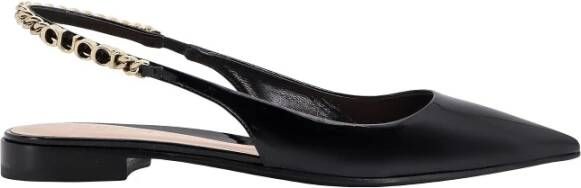 Gucci Platte schoenen met elastische logoband