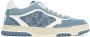 Gucci Re-Web Light Blue Cotton Sneakers - Thumbnail 1