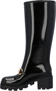 Gucci Regenlaarzen Zwart Dames