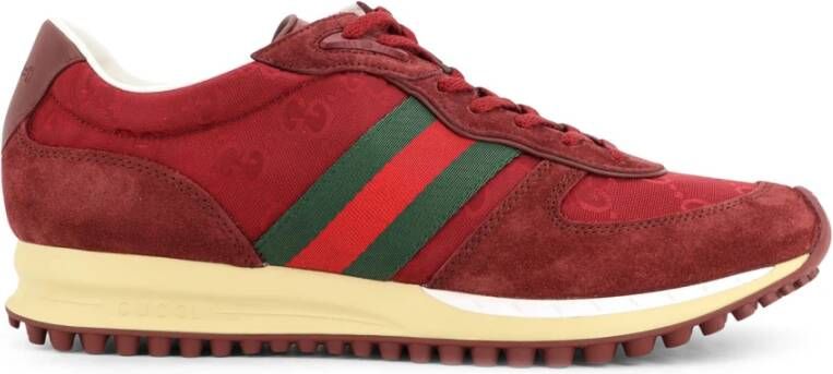 Gucci Rode Rosso Ancora Veterschoenen