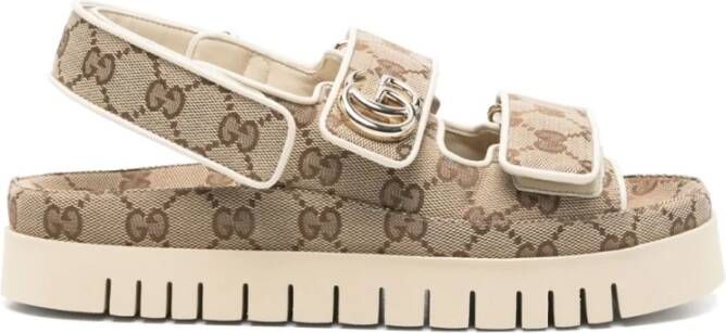 Gucci Sandalen met dubbele G