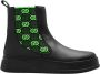 Gucci Stijlvolle Platform Enkellaarzen met Elastische Panelen - Thumbnail 1