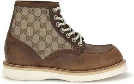 Gucci Veterschoen met GG Stofinzet