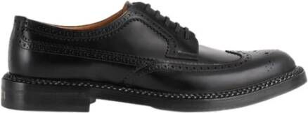 Gucci Veterschoenen met brogue-details Black Heren