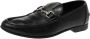 Gucci Vintage Pre-owned Canvas flats Black Dames - Thumbnail 1