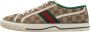 Gucci Vintage Pre-owned Canvas flats Brown Dames - Thumbnail 1