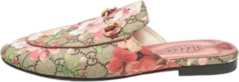 Gucci Vintage Pre-owned Canvas sandals Multicolor Dames