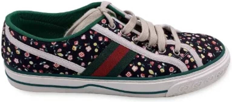 Gucci Vintage Pre-owned Canvas sneakers Multicolor Dames