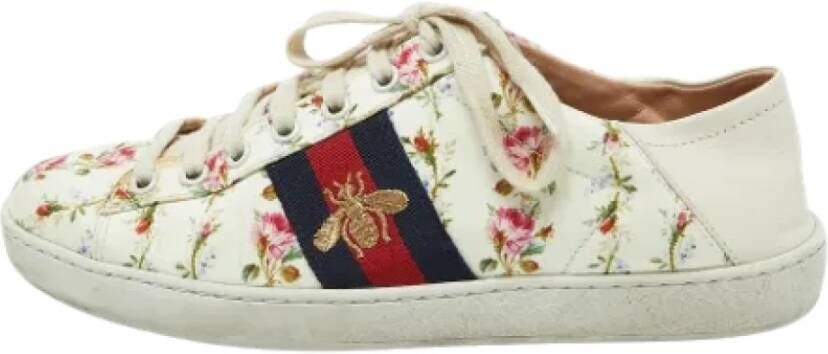 Gucci Vintage Pre-owned Canvas sneakers Multicolor Dames