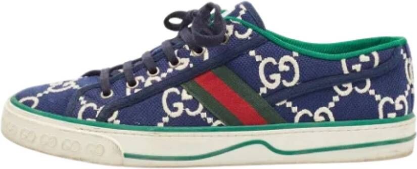 Gucci Vintage Pre-owned Canvas sneakers Multicolor Heren