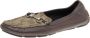 Gucci Vintage Pre-owned Coated canvas flats Beige Dames - Thumbnail 1