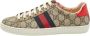 Gucci Vintage Pre-owned Coated canvas sneakers Beige Dames - Thumbnail 1