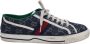Gucci Vintage Pre-owned Cotton sneakers Blue Heren - Thumbnail 1