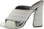 Gucci Vintage Pre-owned Fabric sandals Gray Dames - Thumbnail 1