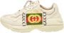 Gucci Vintage Pre-owned Fabric sneakers Beige Heren - Thumbnail 1