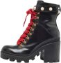 Gucci Vintage Pre-owned Leather boots Black Dames - Thumbnail 1