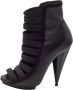 Gucci Vintage Pre-owned Leather boots Black Dames - Thumbnail 1