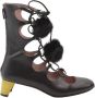 Gucci Vintage Pre-owned Leather boots Black Dames - Thumbnail 1