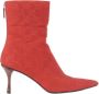 Gucci Vintage Pre-owned Leather boots Red Dames - Thumbnail 1