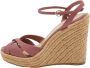 Gucci Vintage Pre-owned Leather espadrilles Pink Dames - Thumbnail 1
