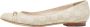 Gucci Vintage Pre-owned Leather flats Beige Dames - Thumbnail 1
