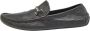 Gucci Vintage Pre-owned Leather flats Black Dames - Thumbnail 1